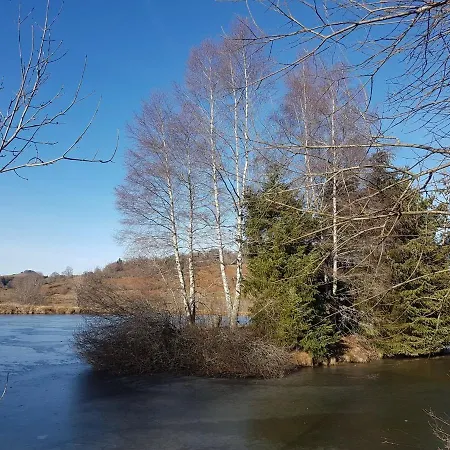 Fermette Typique Auvergnate Dans Son Ecrin D'eau Et De Verdure * Saint-Donat